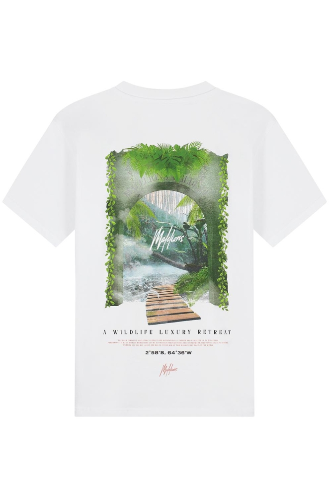 RETREAT T SHIRT MM3 SS25 15 100 WHITE